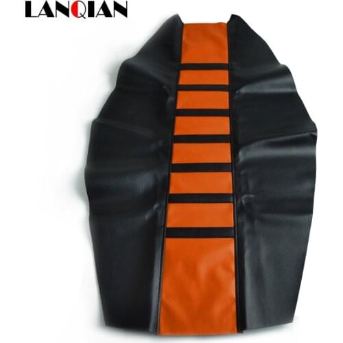 Motorcycle Universal 5 Color Seat Cover Off-road car Rubber Striped Soft moto seat cover For 125 SX 125 EXC 690 ENDURO R