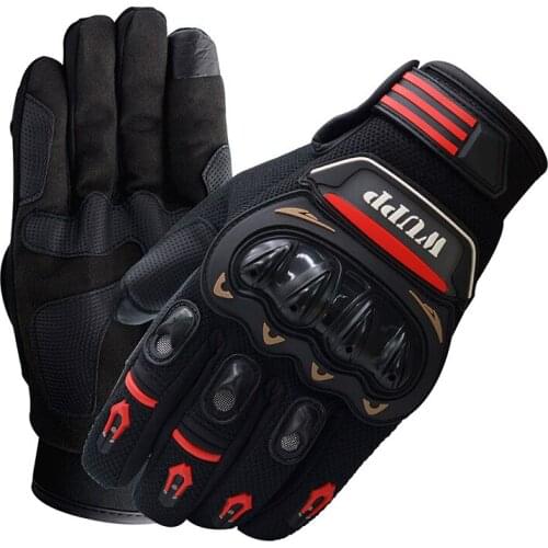WUPP spring and autumn motorcycle gloves touch screen full-finger riding gloves off-road vehicle supplies waterproof