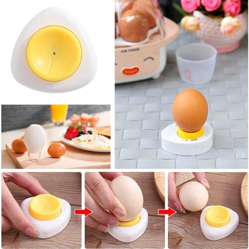 1pc Boiled Egg Piercer Hole Seperater Tool Egg Piercer for Hard Boiled Eggs Egg Prickers Egg Separator Tool Hot Egg Shape Gadget