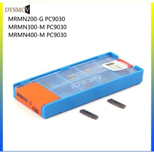 10PCS MRMN200 MRMN300 MRMN400 PC9030 Cutting and Grooving Tool for Arc Groove Carbide Tool R1 R1.5 R2