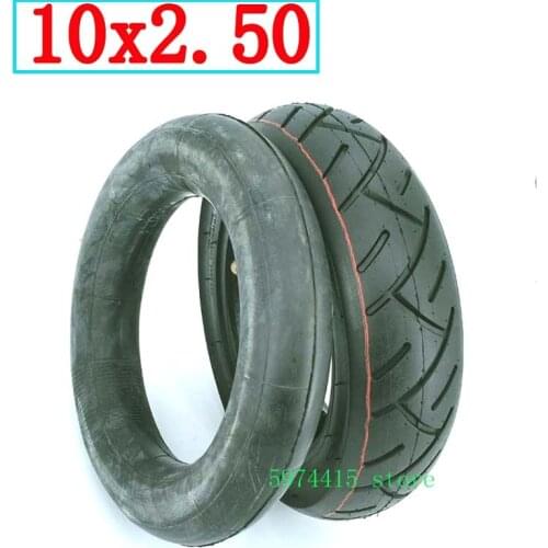 10x2.50 High Speed 10 * 2.5 Inch Electric Scooter Inner And Outer Tube Explosion Proof Tire Advanced Tire