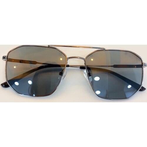 2021 New Pilot Sunglasses For Women Alloy Mirror Rimless Gradient Vintage Luxury Brand Retro Sun Glasses