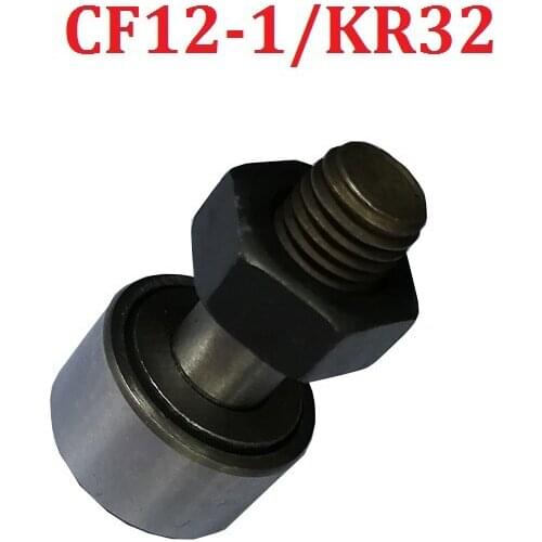 4pcs/lot KR32 KRV32 CF12-1 Cam Follower Needle Roller Bearing M12X1.5mm Wheel And Pin