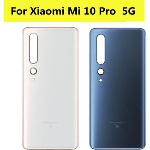 6.67" For Xiaomi Mi 10 Pro 5G Battery Cover Door Housing case Glass cover for Xiaomi M10 Pro Mi 10 Pro Back Battery Cover