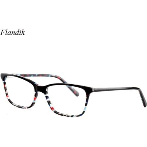 Acetate Glasses Frame Men Women Prescription Eyeglasses Vintage Retro Myopia Optical Frames Spectacles Eyewear