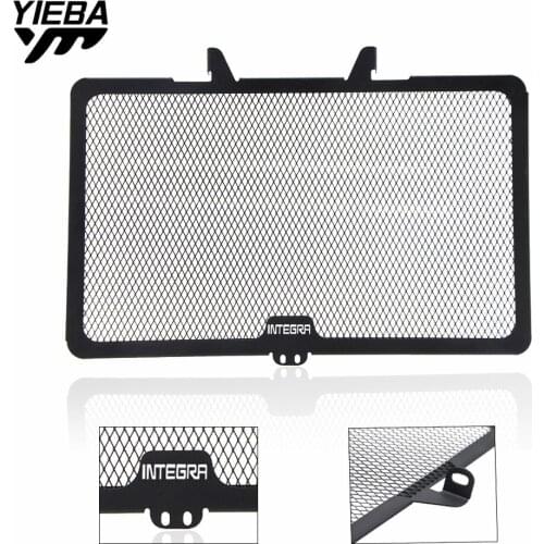 Motorcycle Accessories Radiator Grille Guard Cover Steel Grid Protection For Honda Integra 750 2015 2016 2017 All year With logo