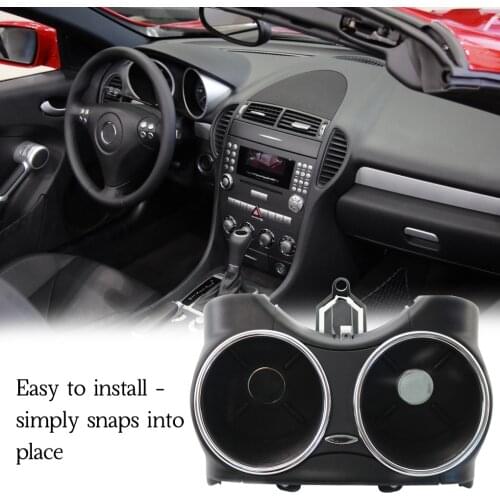 Car water cup holder Black Cup Holder Bracket for CLS C219 W219 300 350 GLS500 CLS 63 AMG 2004-2010 A2196800414 2196800414 7G50