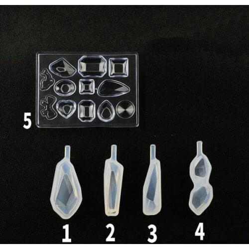 Butterfly jewelry earring Irregular stone pendant Silicone Mold Resin Silicone Mould handmade tool DIY epoxy resin molds