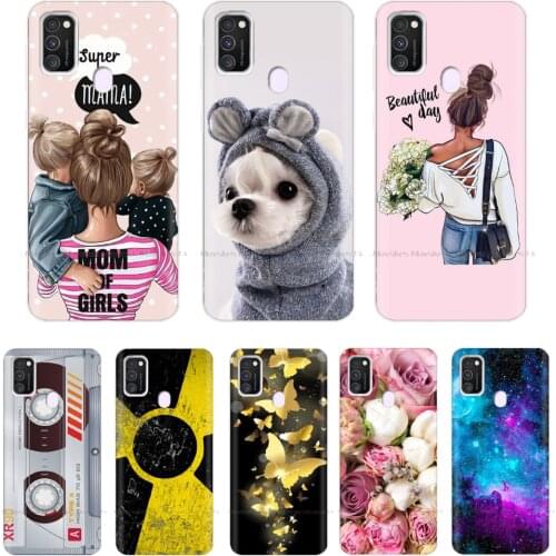 Phone Case For Samsung Galaxy M21 Case Ultra Slim Soft Silicone TPU Back Cover For Samsung M21 M215F Cases Bumper Coque Fundas