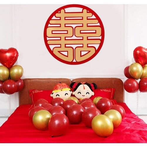 Hi word room decoration creative door stickers door non-woven hi word stickers wedding supplies Daquan