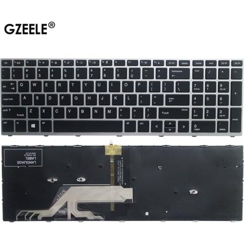 Backlit New US laptop Keyboard for HP Probook 450 G5 455 G5 470 G5 English Keyboard