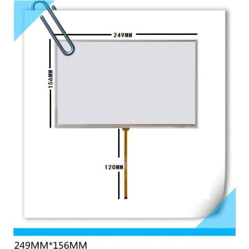NL12876AC18-03BD 249*156 NEW 10.6 inch Touch Screen 4 wire resistive touch panel 225MM*173MM AA106TA01-DDA11