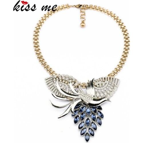 New Styles 2017 Fashion Jewelry Resin Stone Phoenix Necklace