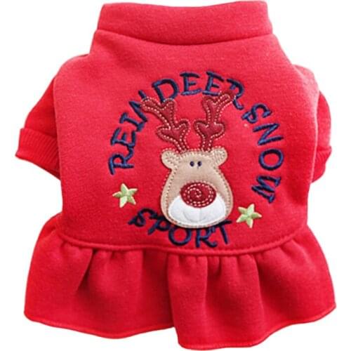 Pet Dog Clothes Winter Coat Puppy Warm Jacket Dog Hoodie Christmas Dog Clothing For Small Medium Dogs Cat Pet Clothes for Yorkie