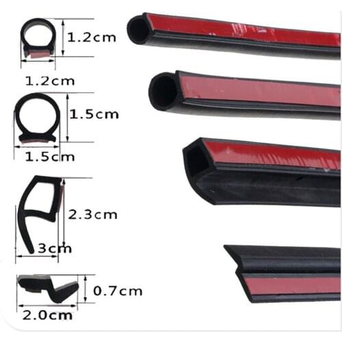 Rubber Noise Insulation Anti-Dust Soundproof Car Seal for BMW 6-series 1 E81 F12 F13 M6 1M F20 F21 E91 E92 E88
