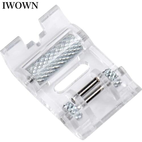 1pcs Sewing Machine Roller Presser Foot Fit for Most Domestic Low Shank Snap On Sewing Machine DIY Home Craft Sewing Accessories