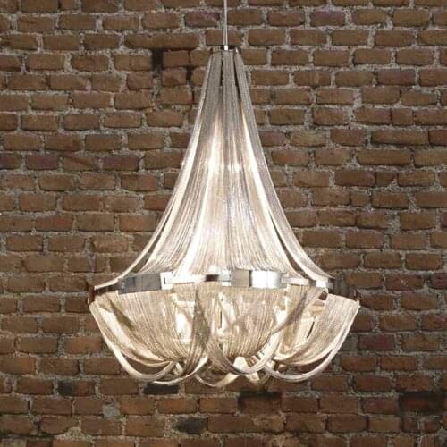 Postmodern Nordic Chandelier Modern Simple Creative Living Room Restaurant Personality Artistic Villa Double Building Chandelier