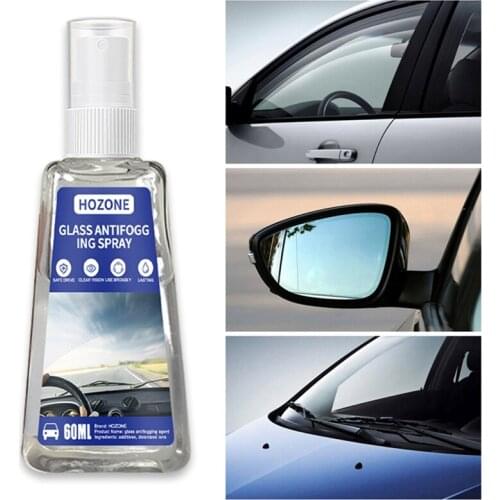 60ml Car Anti Fog Agent Car Window Waterproof Rainproof Spray Car Glass Nano Hydrophobic Coating Spray Car Accessories