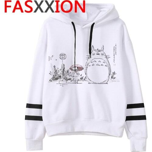 Totoro Studio Miyazaki Hayao hoodies women printed streetwear Oversized Korea female sweatshirts hoddies Oversized
