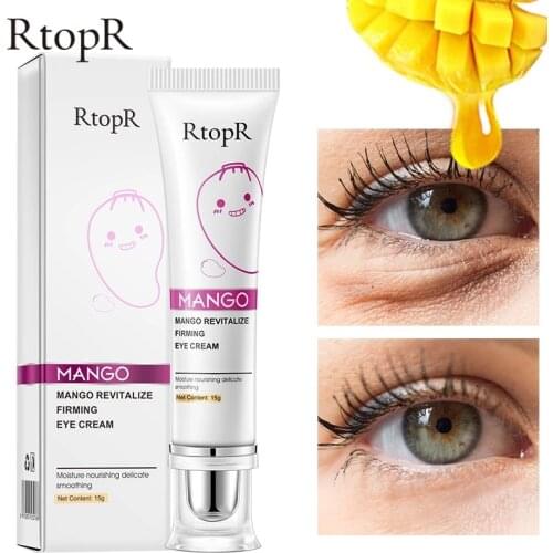 RtopR Eye Cream Anti-Wrinkle Moisturizing Anti-Age Remove Dark Circles Eye Care Against Puffiness And Bags Hydrate Cream 15g