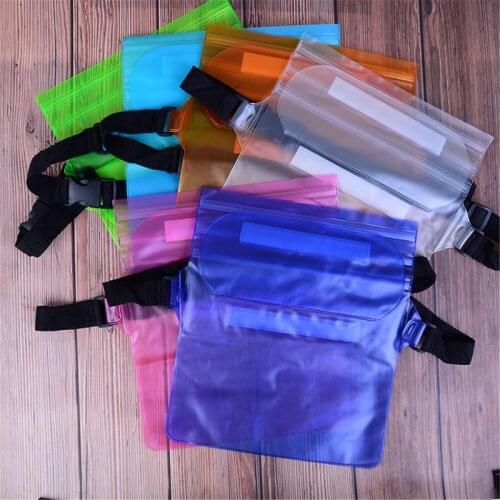 Waterproof Sports Bag Waist Bag Swimming Drifting Diving Surfing Waist Pack Pouch Underwater Dry Shoulder Backpack Phone Pocket