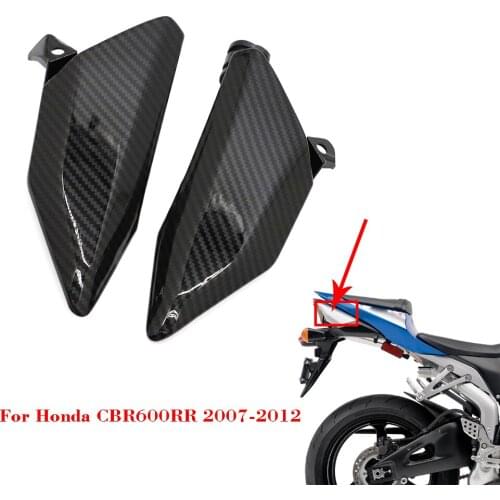 07-12 CBR 600RR Motorcycle Tail Side Panel Fairing Rear Cover ABS Plastic Frame For Honda CBR600RR 2007-2012