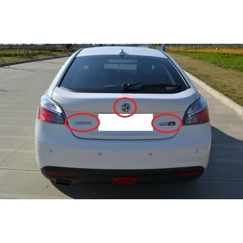 1pcs MG6 LOGO Rear Door back side Postscript for Chinese SAIC ROEWE MG6 Auto car motor parts