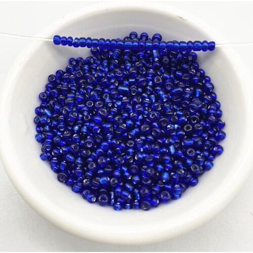 15g 2--4mm Unreal Color Filled with Silver Rice Beads Charm Czech Glass Seed Beads for Jewelry Making DIY Bracelet Necklace #27