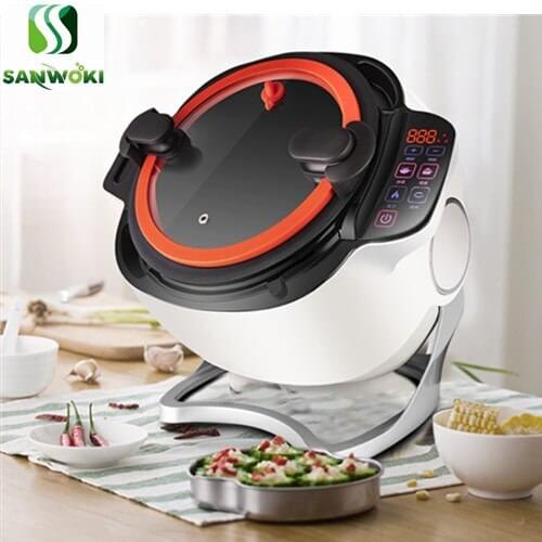 2000w Intelligent cooker machine automatic stir fryer machine 6L Chinese dishes cooking machine Multifunction cooking robot