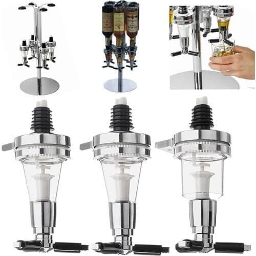 25ml/30ml/45ml Portable Quick Shot Spirit Measuring Pourer Drinks Cocktail Dispenser Home Bar Tools Bottle Spout Tools