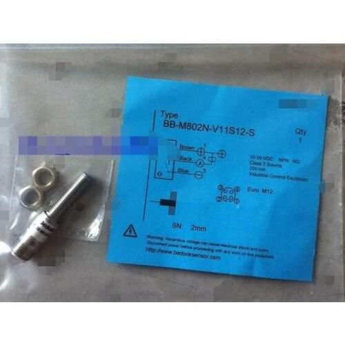 Free Shipping 2pcs/LOT New imported accessories proximity switch BB-M802N-V11P2-S high temperature