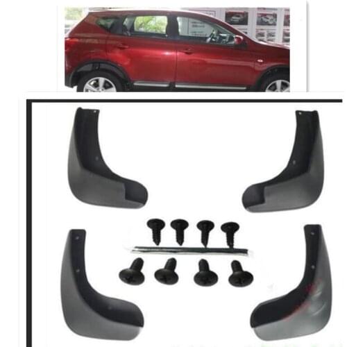 Car Mud Flaps For Nissan Qashqai / +2 / Dualis 2007-2013 J10 Splash Guards Mud Flap Mudguards Fender 2008 2009 2010 2011 2012