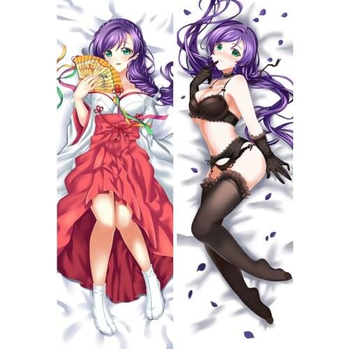 Girl Lovelive! Hot Japanese Anime Hugging Pillow Cover Case Pillowcases Decorative Pillows Double-Sided 2Way 2WT 50X160CM