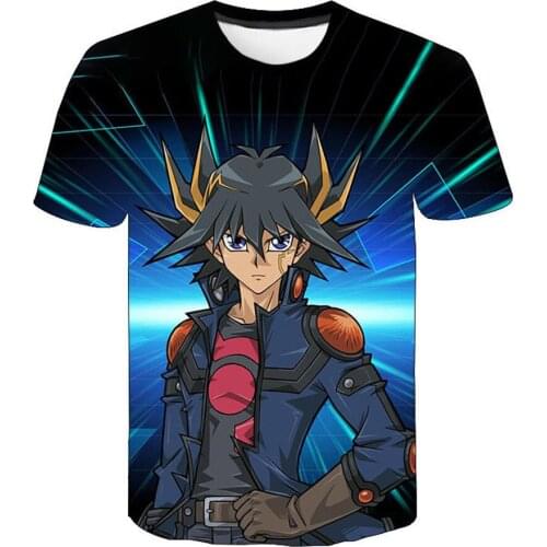 Game Yu Gi Oh Cartoon 3D T Shirts Tops Fashion Streetwear Yu Gi Oh Printed T-shirt For Men And Women Casual Cool Trendy Clothes