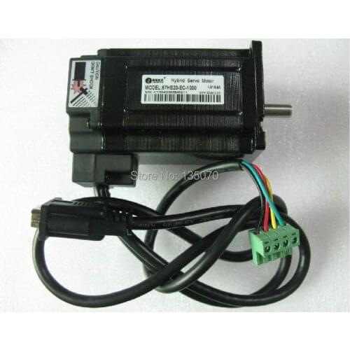 Leadshine hybrid servo 57HS20-EC 283 oz-in (2.0 Nm) 2-Phase NEMA 23 Stepper Motor with 1,000-Line Encoder & 0.315'' Shaft