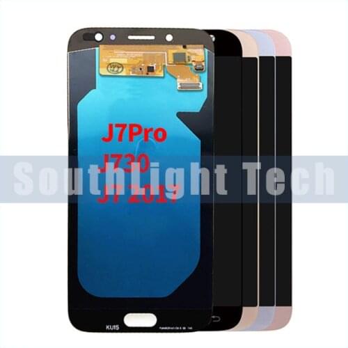 Grade AAA+++ For Samsung Galaxy J7 2017 J730 SM-J730F J730M J7 Pro Super AMOLED LCD Display Touch Screen Digitizer Assembly