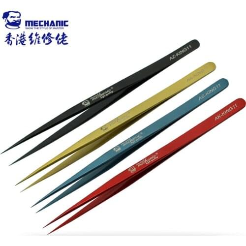 MECHANIC High Henacity SMD Tweezer High toughness Durable Tweezer For Phone Computer Repair