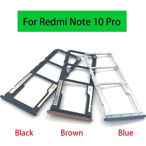 New Micro Nano SIM Card Holder Tray Slot Holder Adapter Socket For Redmi Note 10 Pro
