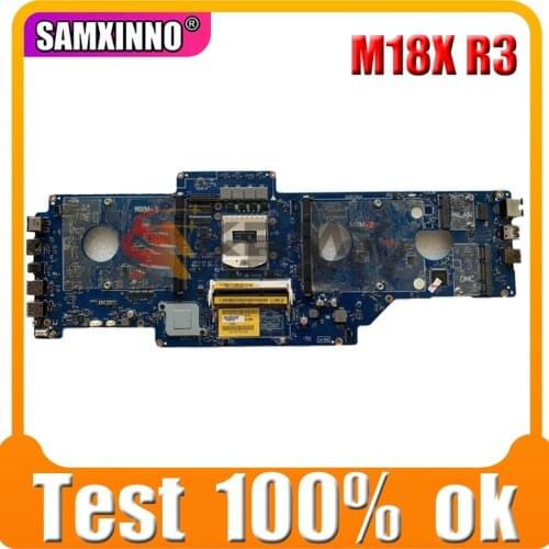 Original Laptop motherboard For DELL Alienware M18X R3 Mainboard CN-04703X 04703X VAS10 LA-9332P SR17D