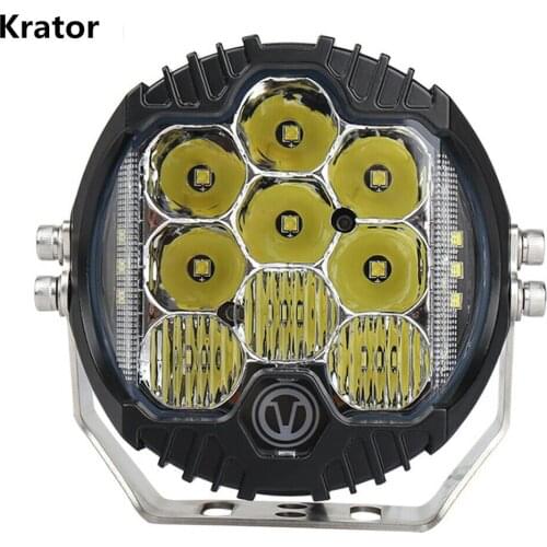 Krator 5inch 45W LED Work Light Bar Spot Flood Combo Driving Fog Lamp Side LED Work Light Shooter Pods For 4X4 Off-road Car