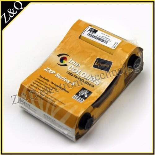 Zebra 800033-840 YMCKO Color Ribbon--200 Prints for use with XP Series 3 Card Printers