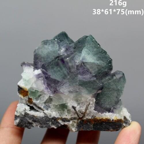 100% Natural rare fluorite cluster mineral crystal specimens Stones and crystals Healing crystal