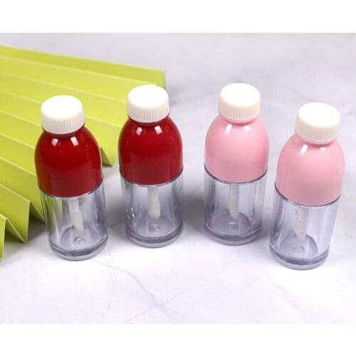 50pcs 6ml Cola Water Bottle Clear Lipgloss Tubes Cosmetic Lip Gloss Packaging Container Wholesale