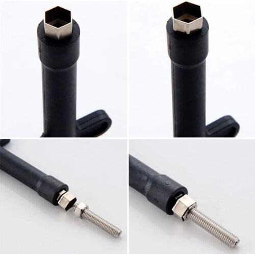 Faucet Accessories Horseshoe Socket Wrench Fixing 9 10 11 12mm Double End Screw Rod Remove Tool Parts Screwdriver Mounting