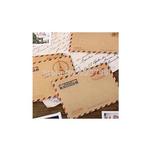 Free shipping 1 Lot =100 Pcs Mini Vintage Envelope Paper Envelopes Vintage Mini Envelope Color Envelopes