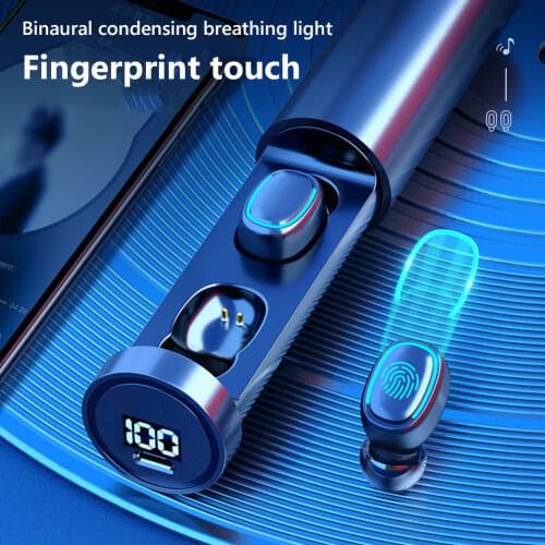 Mini Wireless 5.0 Touch Stereo Earphone Sport Earbuds Mini In-ear Sports Running Headset For Xiaomi Huawei LG