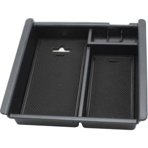 Center Console Organzier Replacement for Tacoma 2016 -2018 , Center Console Storage Box Armrest Organizer Tray with Coin Holder