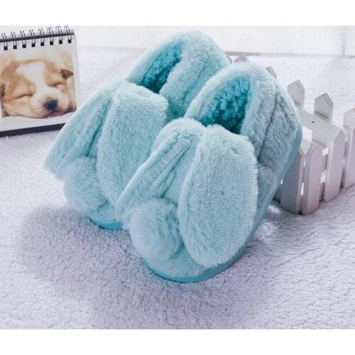 Kids girls home shoes boys Cartoon slippers winter/autumn childrens cotton slippers baby girls warm shoes indoor slippers