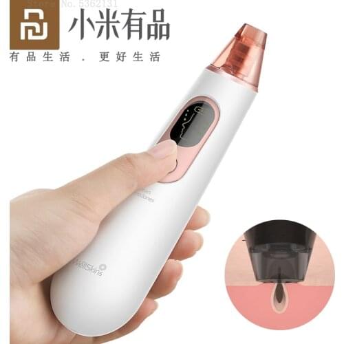 Youpin Wellskins Electric Blackhead Cleaner Facial Deep Pore Cleanser Acne Pimple Removal Noir Blackhead Vacuum Extractor Tool
