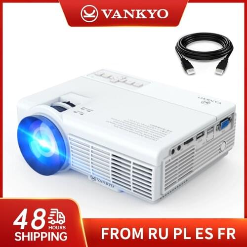 VANKYO LEISURE C3MQ HD Mini Projector 1920*1080P 170'' Projector Video Home Cinema With TV Sitck PS4 Movie Game Project